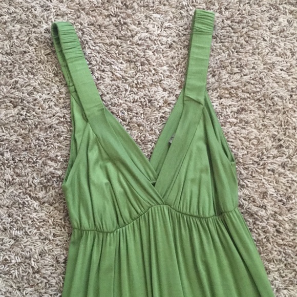 NWOT Anthropologie Ophelia Sage Midi Dress - Picture 4 of 14